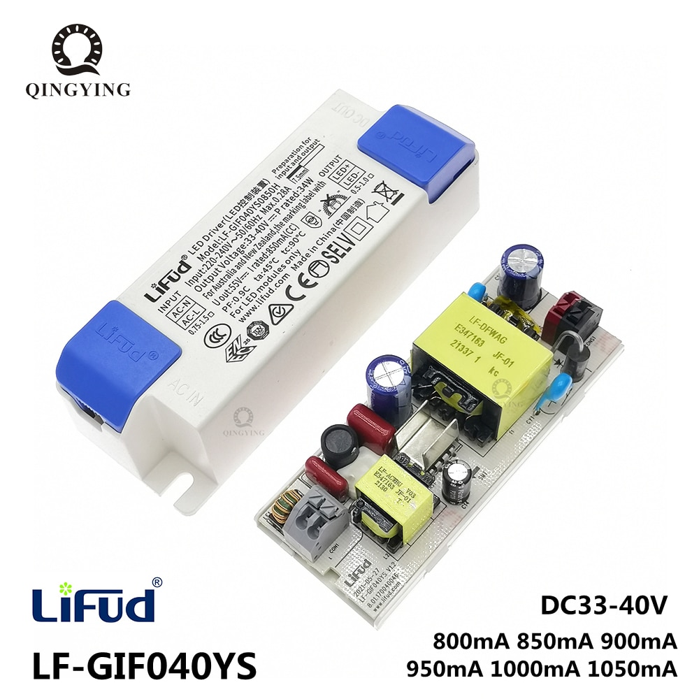 Lifud LED ̹ LF-GIF040YS 800mA-1050mA DC33-40V  PF 0.9 LED     б   ġ